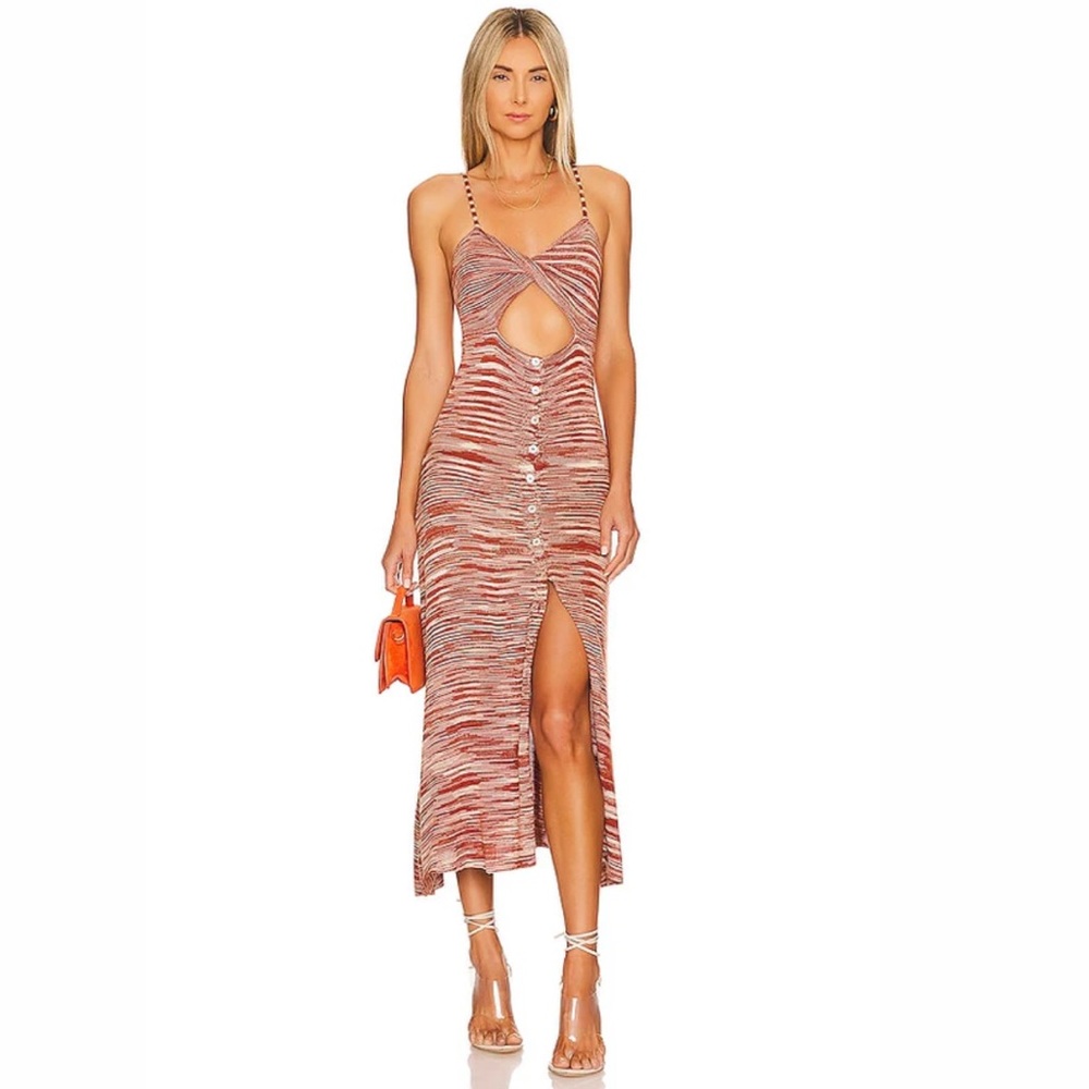 For Love & Lemons Isabela Midi Dress